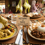 ketupat vs nasi
